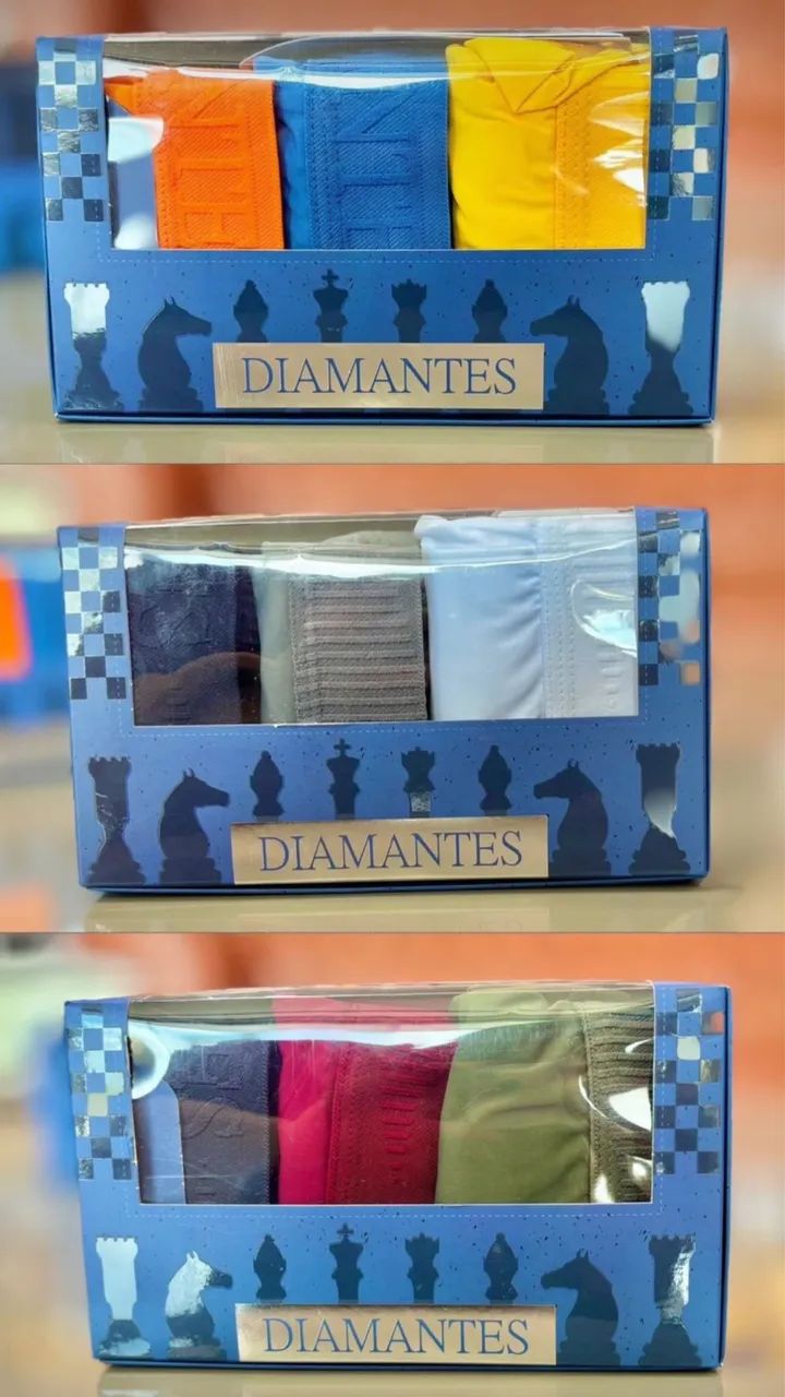 Kit Cueca Diamantes 
