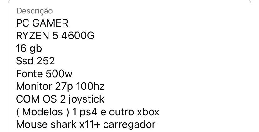 Pc gamer completo - Foto 4