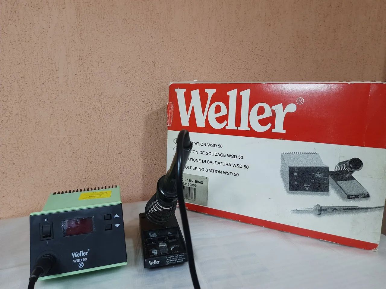 Estação de solda Weller WSD 50 - Foto 5