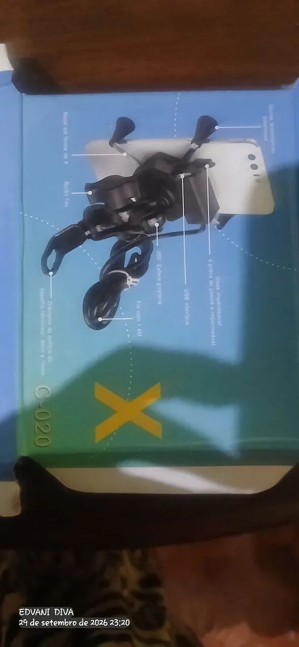 Suporte de celular para moto bis  - Foto 5
