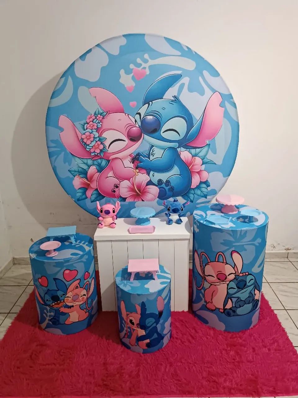 Pegue e monte tema Stich, pula pula, piscina de bolinha, jogo de mesas  - Foto 2