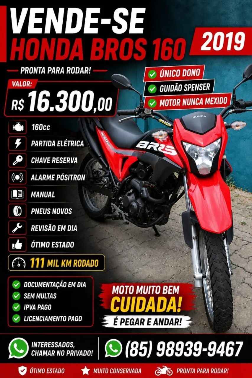 Bros 160cc 2019