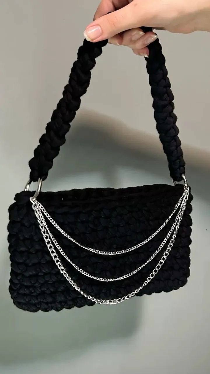 Bolsas de crochê  - Foto 5