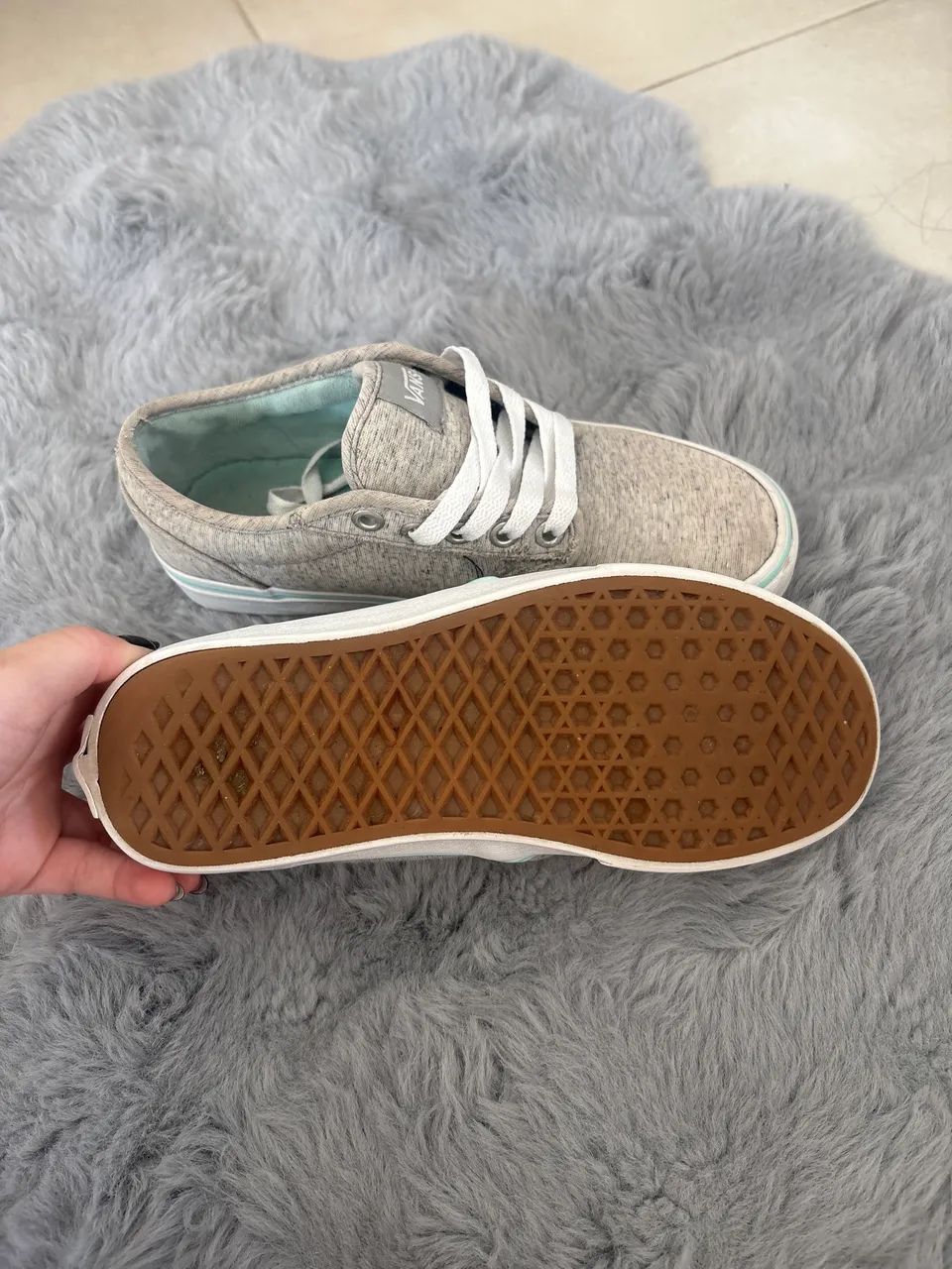 Tenis Vans Authentic Cinza - Foto 2