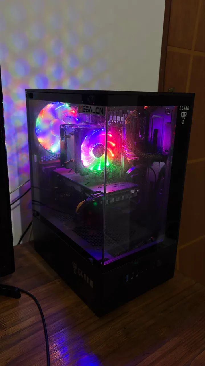 Computador gamer + teclado e mouse gamer