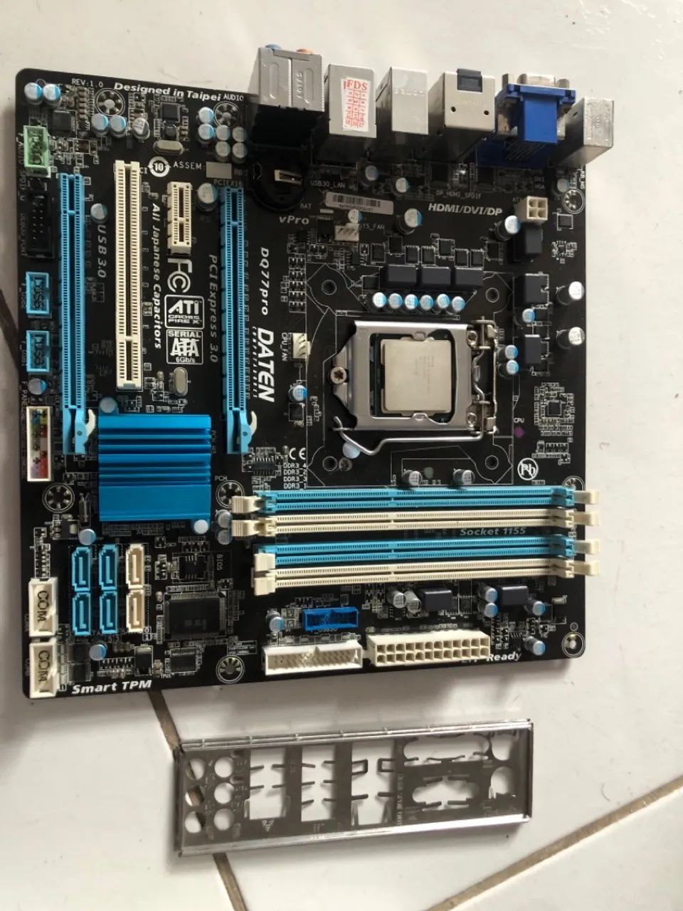 Placa daten 1155 com problema vendo barato 