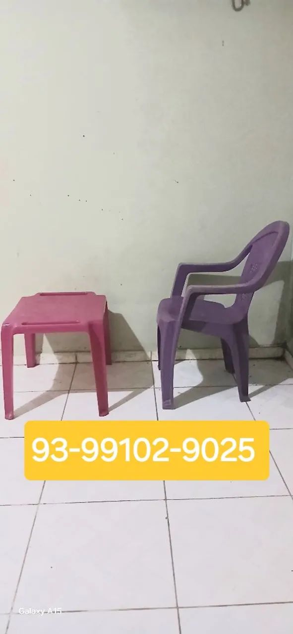 Mesa, cadeira e escrivaninha  - Foto 2