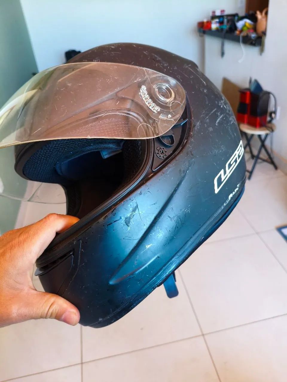 Capacete feminino 