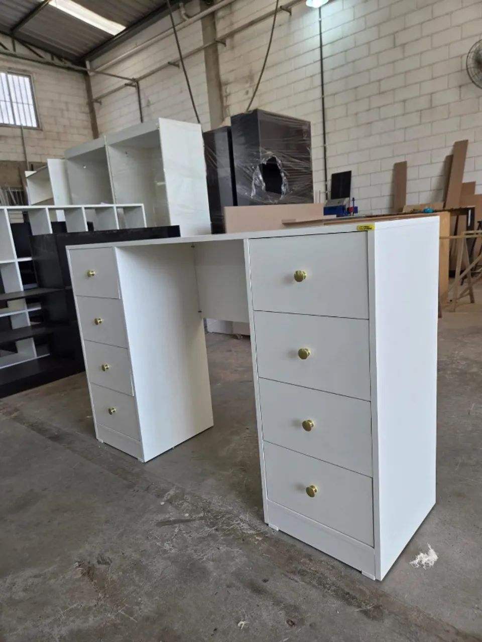 Bancada MDF 08 Gavetas - Entregue montado 