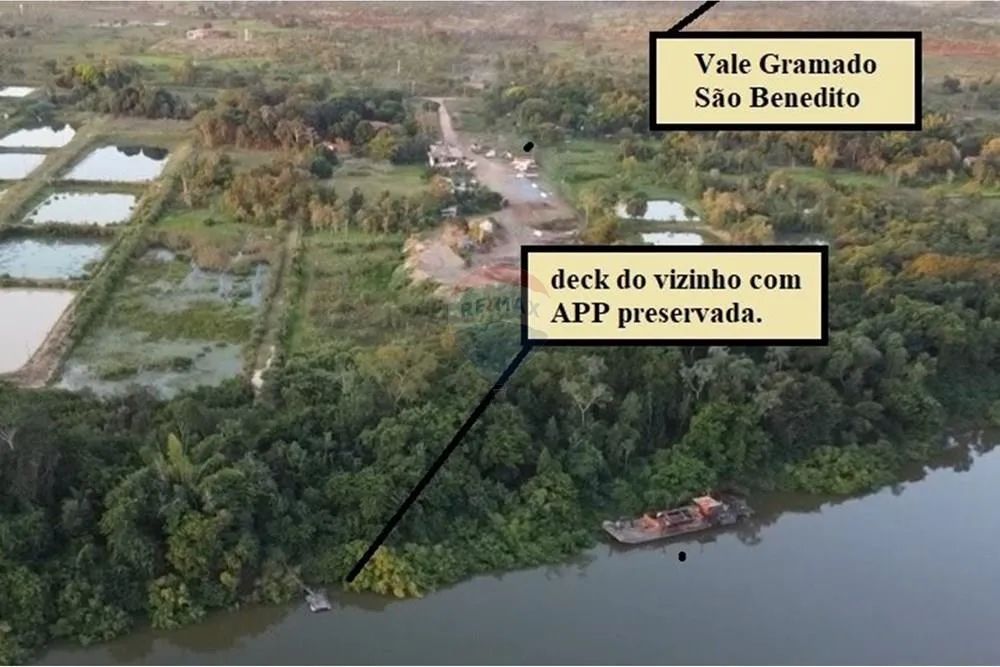 Chácara com 26.980 m2 na beira do Rio Cuiabá, Região do Sucuri - Porto Bandeira - Guia - Foto 12