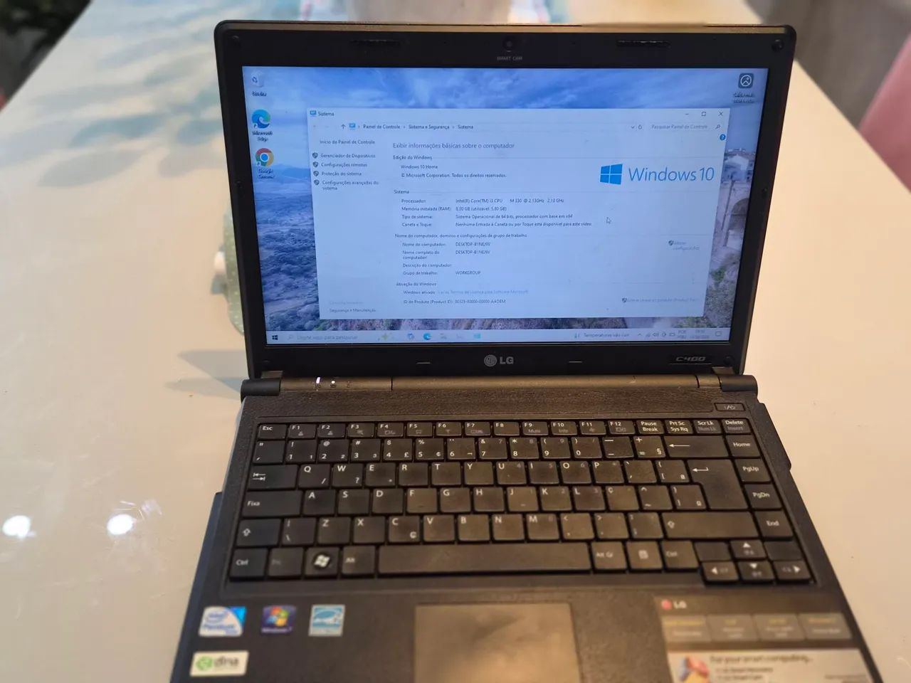 Notebook LG Core i3 / 6GB RAM / SSD 120GB + Brinde Teclado e Mouse - Foto 2