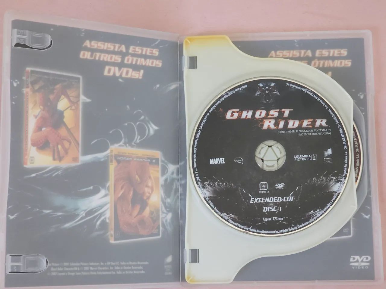 DVD Duplo - Motoqueiro Fantasma - Edição Estendida - Nicolas Cage