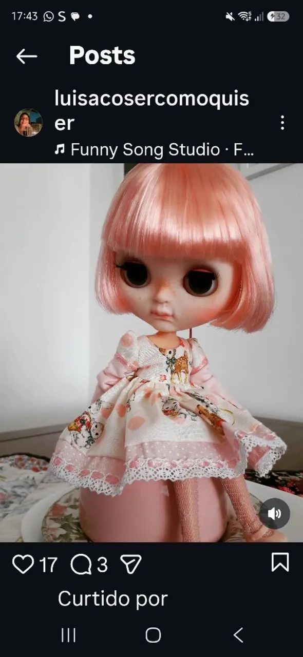 BLYTHE colecionavel ,custom de Gabriel Silva - Foto 2