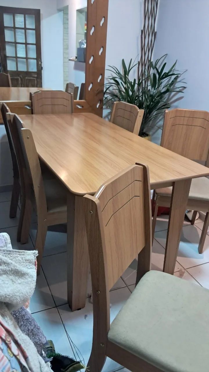 Mesa e 6 cadeiras  - Foto 2