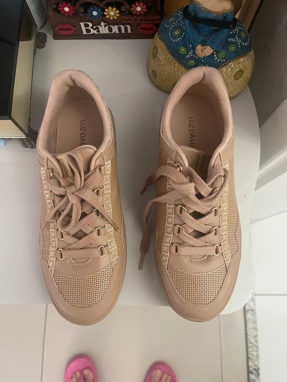 Tênis Luz da Lua ( 37 ) ?usado só 1 vez ? - Foto 3