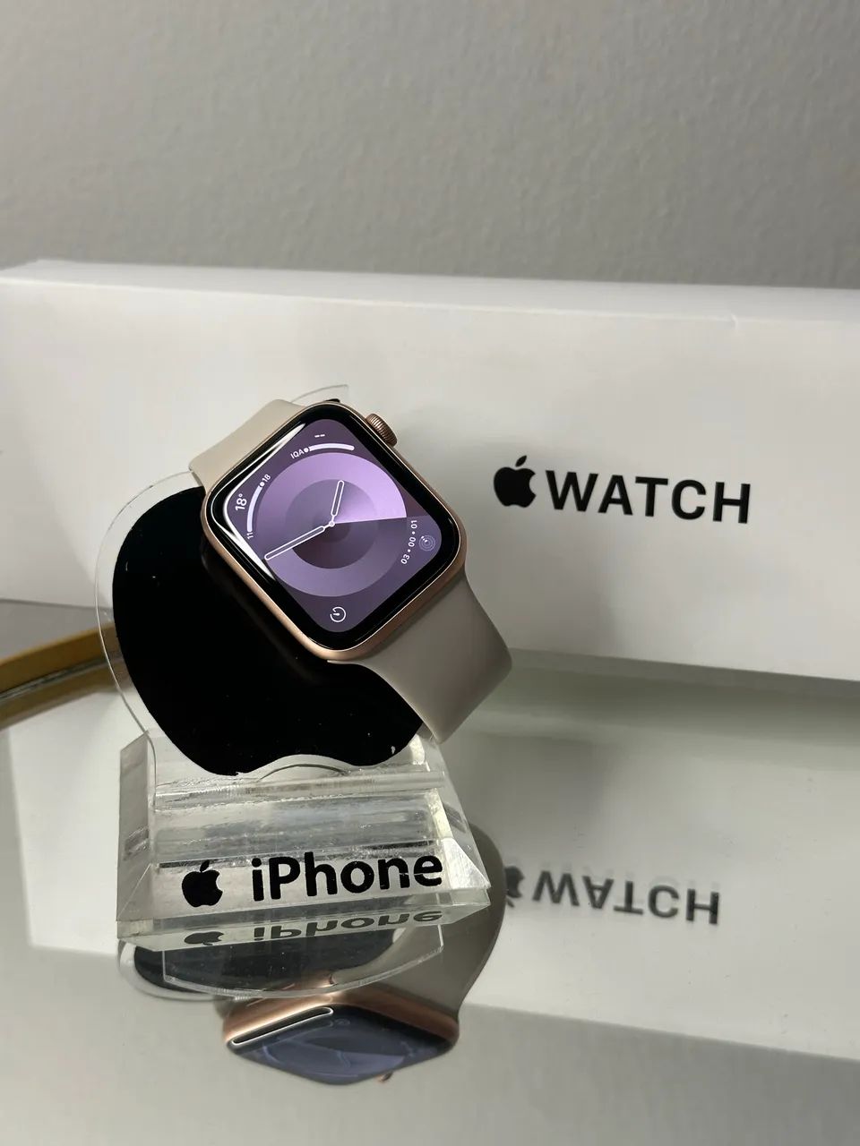 Apple Watch SE 44mm Gold Semi Novo!! - Foto 2