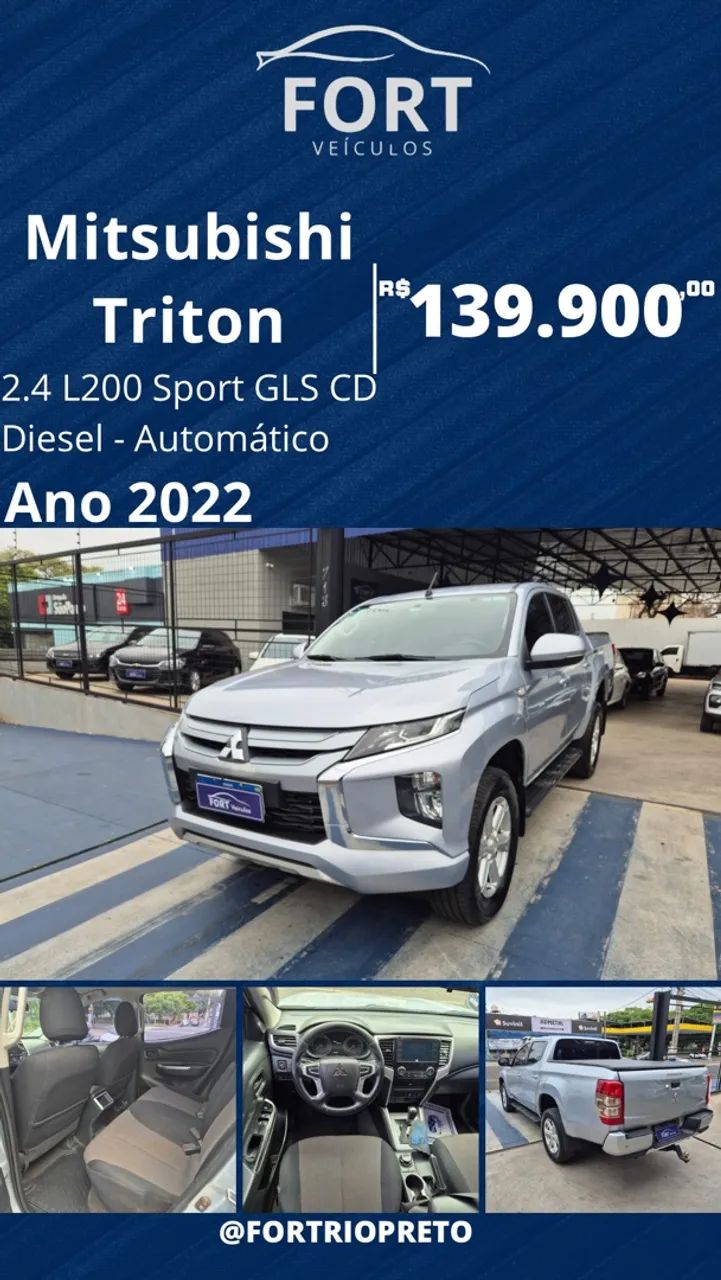 Mitsubishi L200 L200 Triton Sport GLS 2.4 CD Diesel Aut. 2022