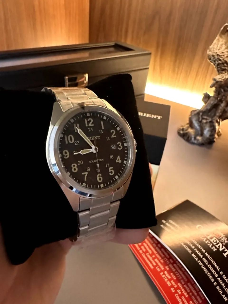 Relógio Orient Masculino Original - Elegante e Sofisticado - Foto 2