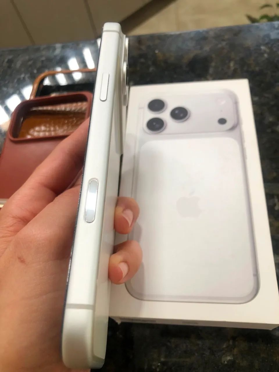 iPhone 17 pro max 256GB Garantia Apple 07/03 Perfeito Estado  - Foto 3