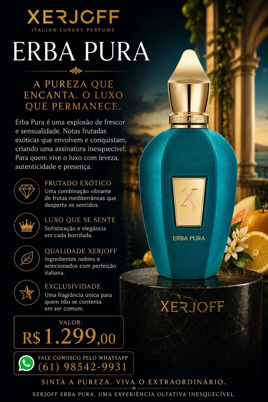 Perfume Xerjoff Erba Pura 