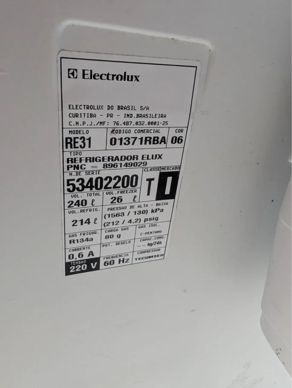 Geladeira Electrolux 240L | Ótimo estado! - Foto 3