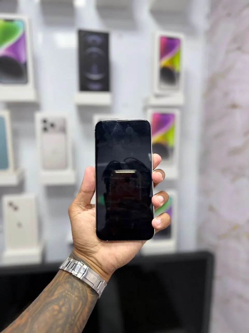 IPHONE 14 PRO MAX 128GB SIKVER<br>R$ 3.599,00 - Foto 5