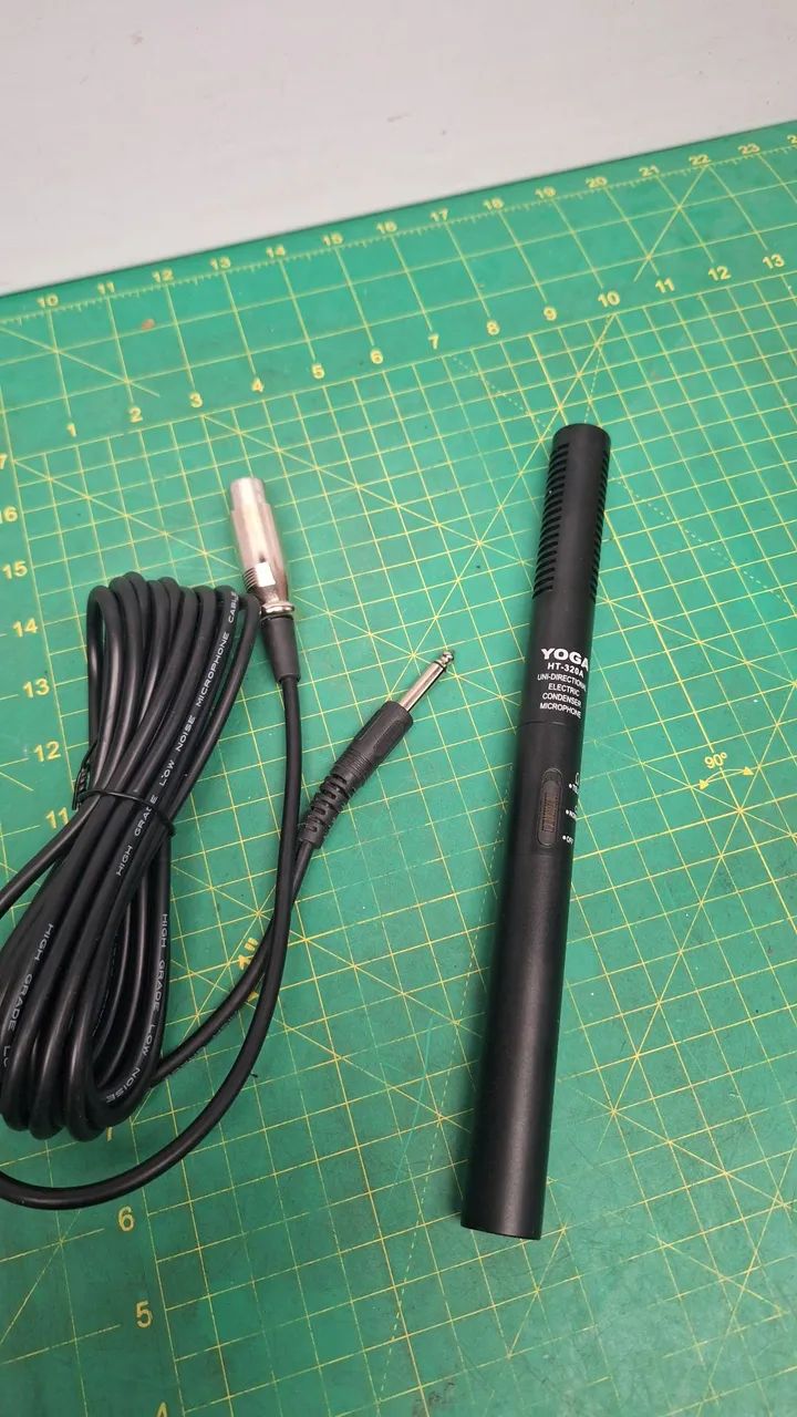 MICROFONE COM FIO DIRECIONAL HT320A YOGA