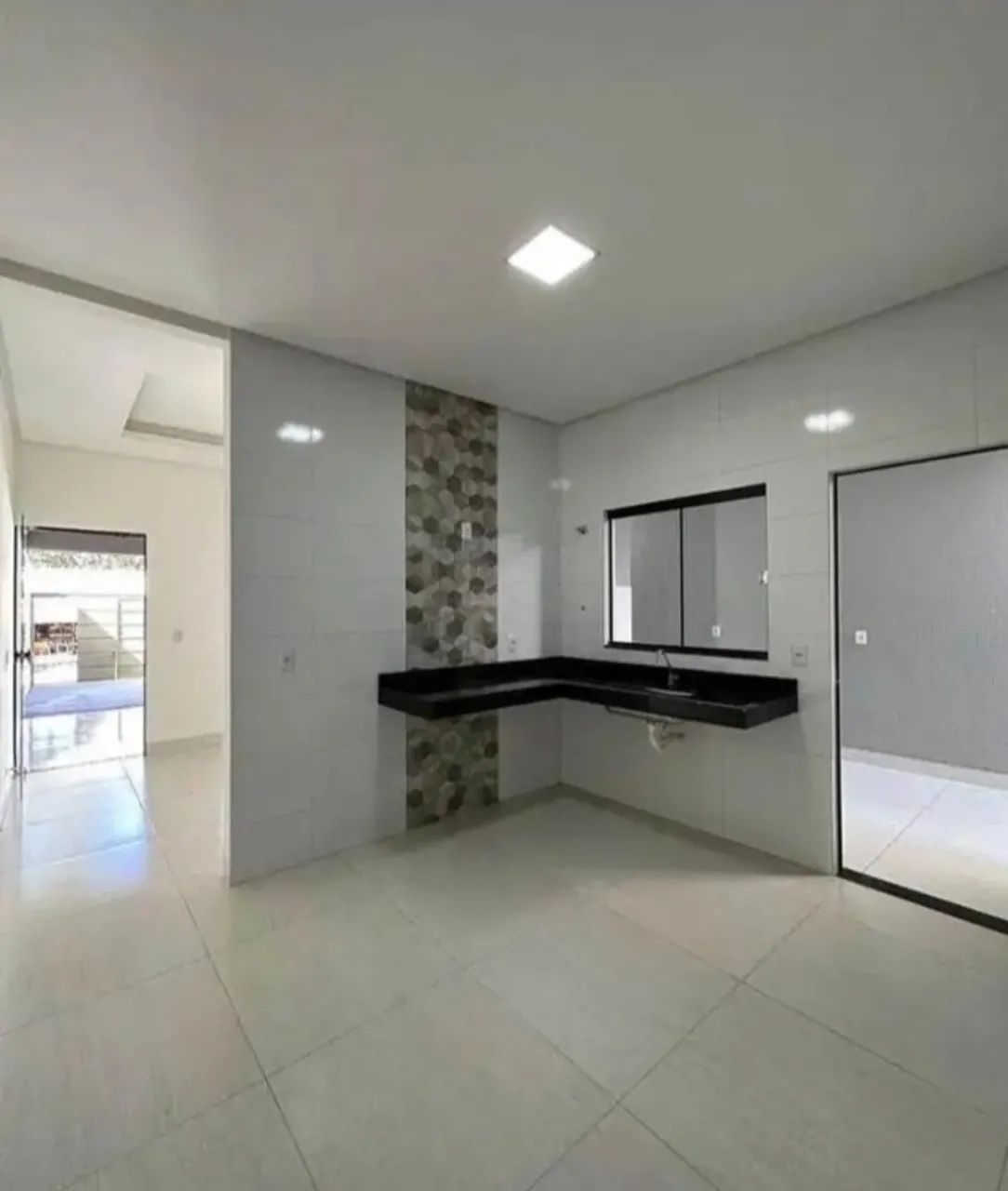 Casa com dois quartos agradável e bem conservada