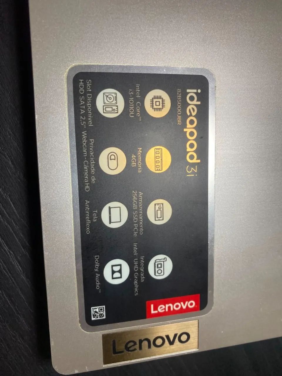 Notebook Lenovo IdeaPad 3i Intel i3 4GB 256GB - Foto 5