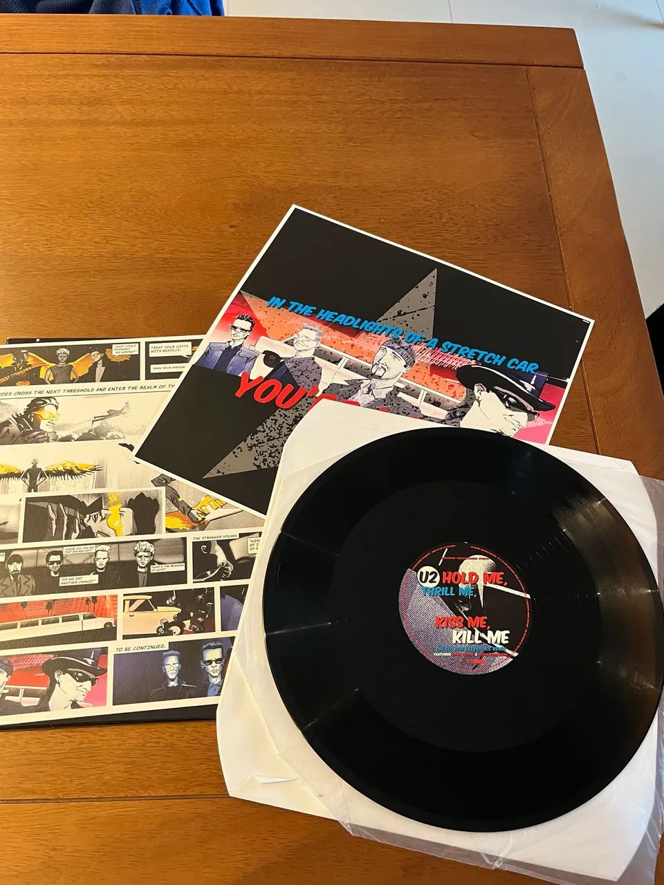 U2 Hold Me Thrill Me Kiss Me Kill Me (single) [Vinil] - Foto 3