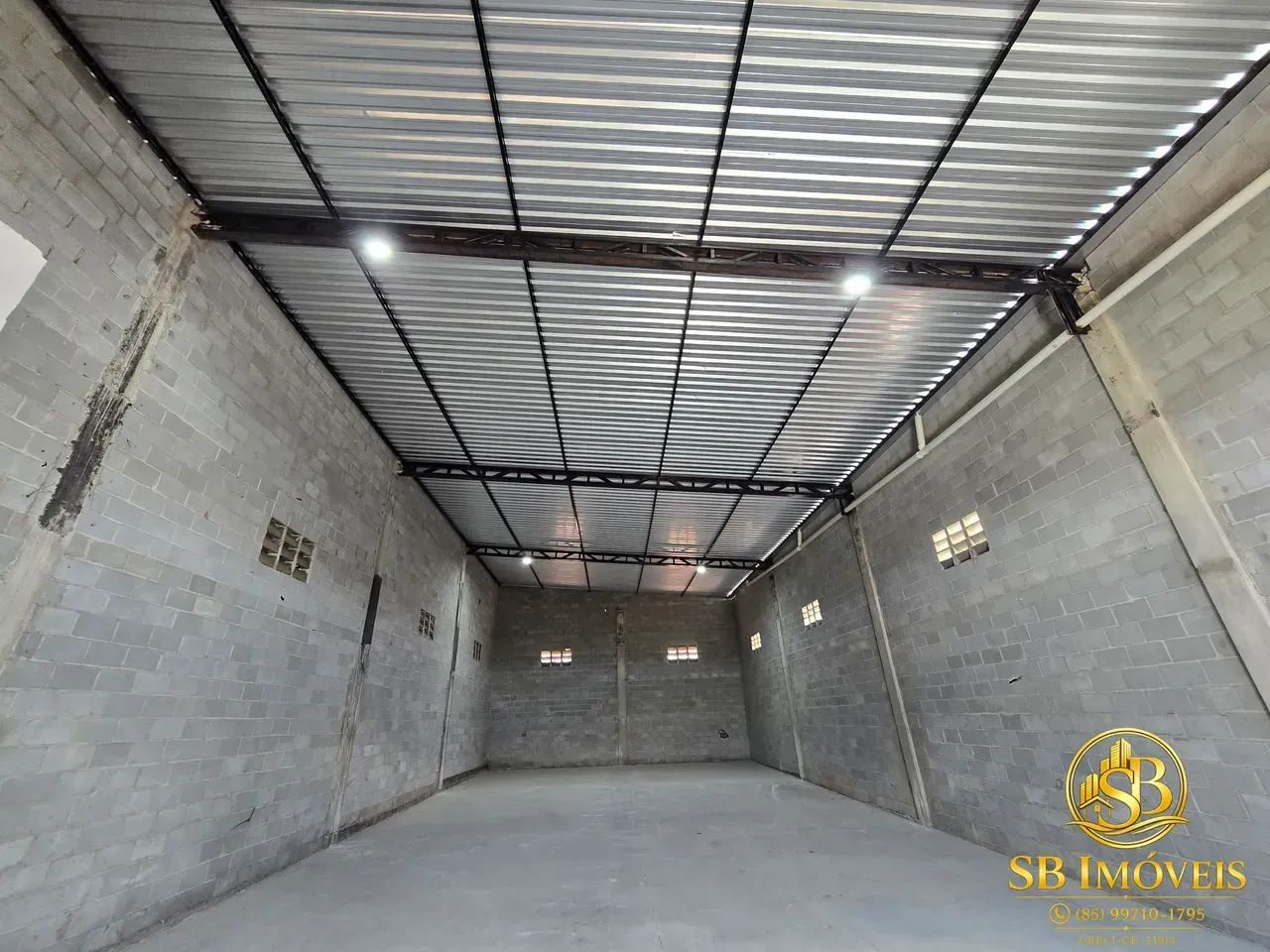 Galpão Comercial 250m² | Cidade Alpha - Eusébio | Piso Industrial | R$ 6.000 - Foto 2