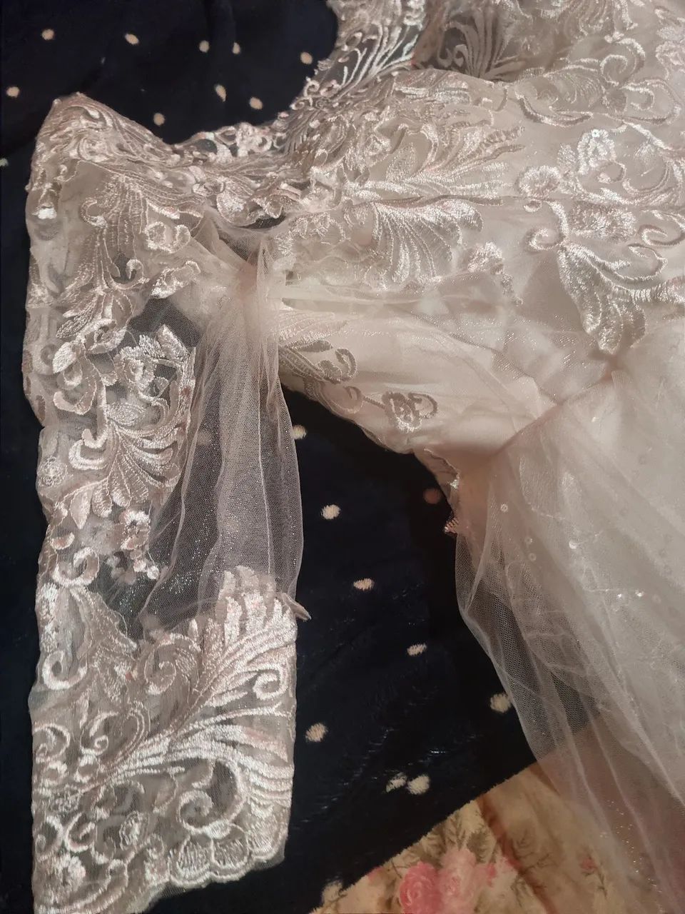 Vestido de noiva regulavel veste ate o 44 - Foto 2