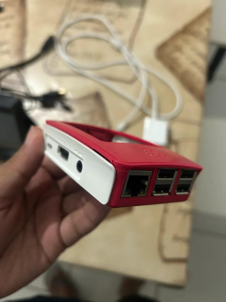 Raspberry Pi 3 B+ com Case e sem cartao SD - Foto 2