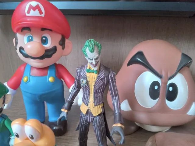 Kit 6 Bonecos Miniatura Action Figure Nintendo - Foto 2