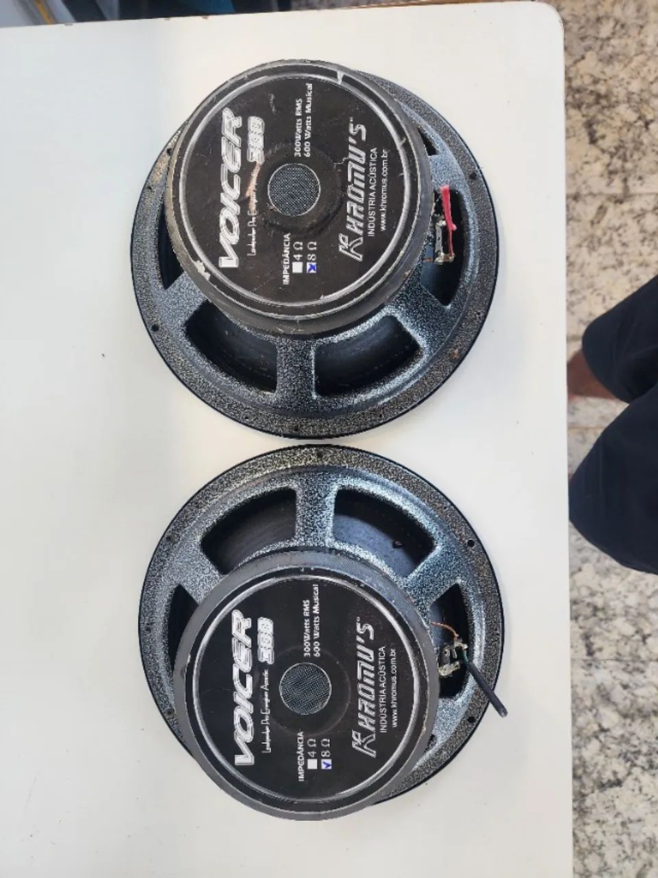 Par Alto-Falantes 15 POLEGADAS Khromus Voicer 300W RMS 8 Ohms - Foto 2