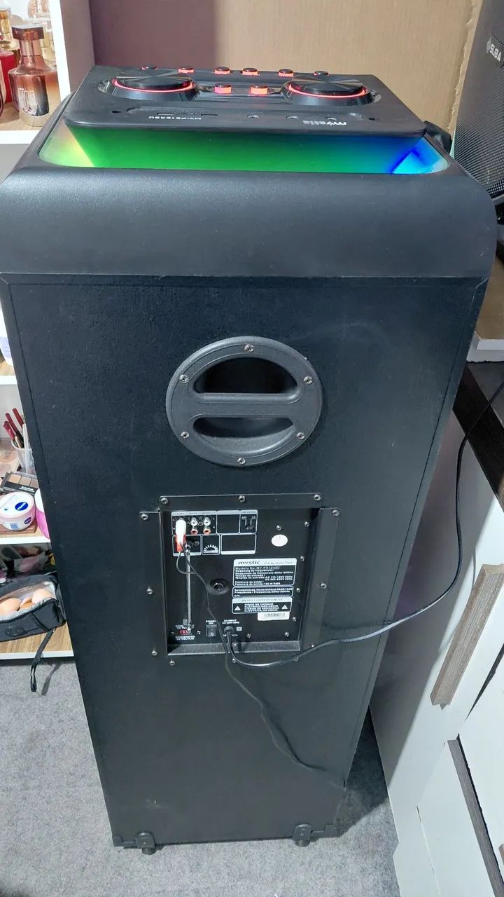 Caixa de som profissional mystic 150w,RMS - Foto 4