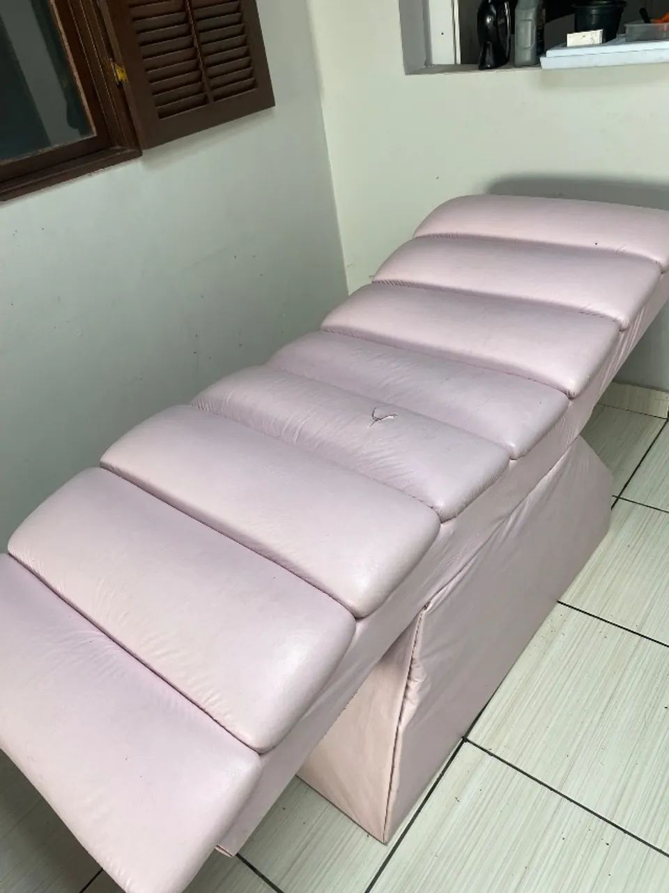 maca de estética com mocho