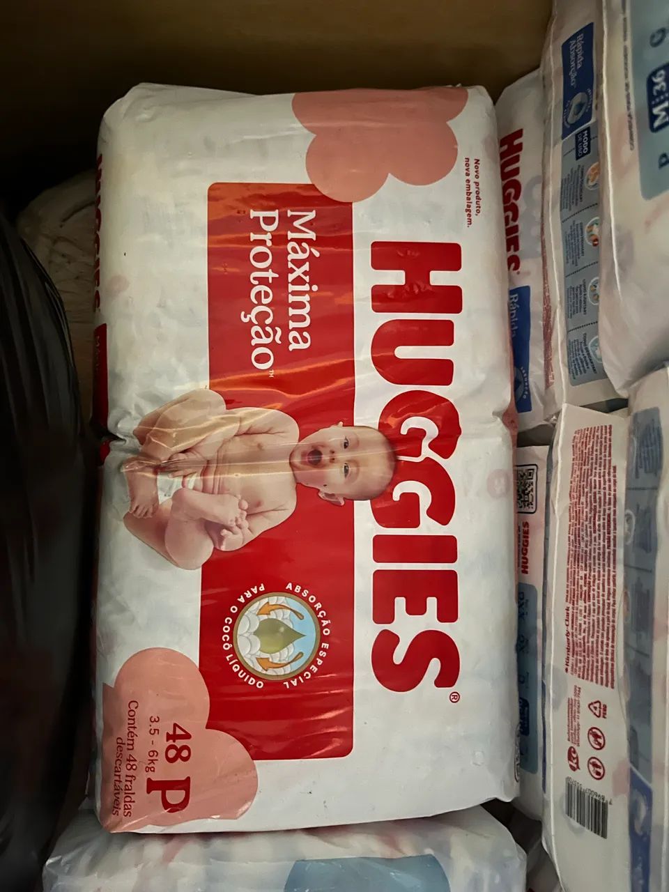 Huggies Máxima Proteção - P - 48 fraldas
