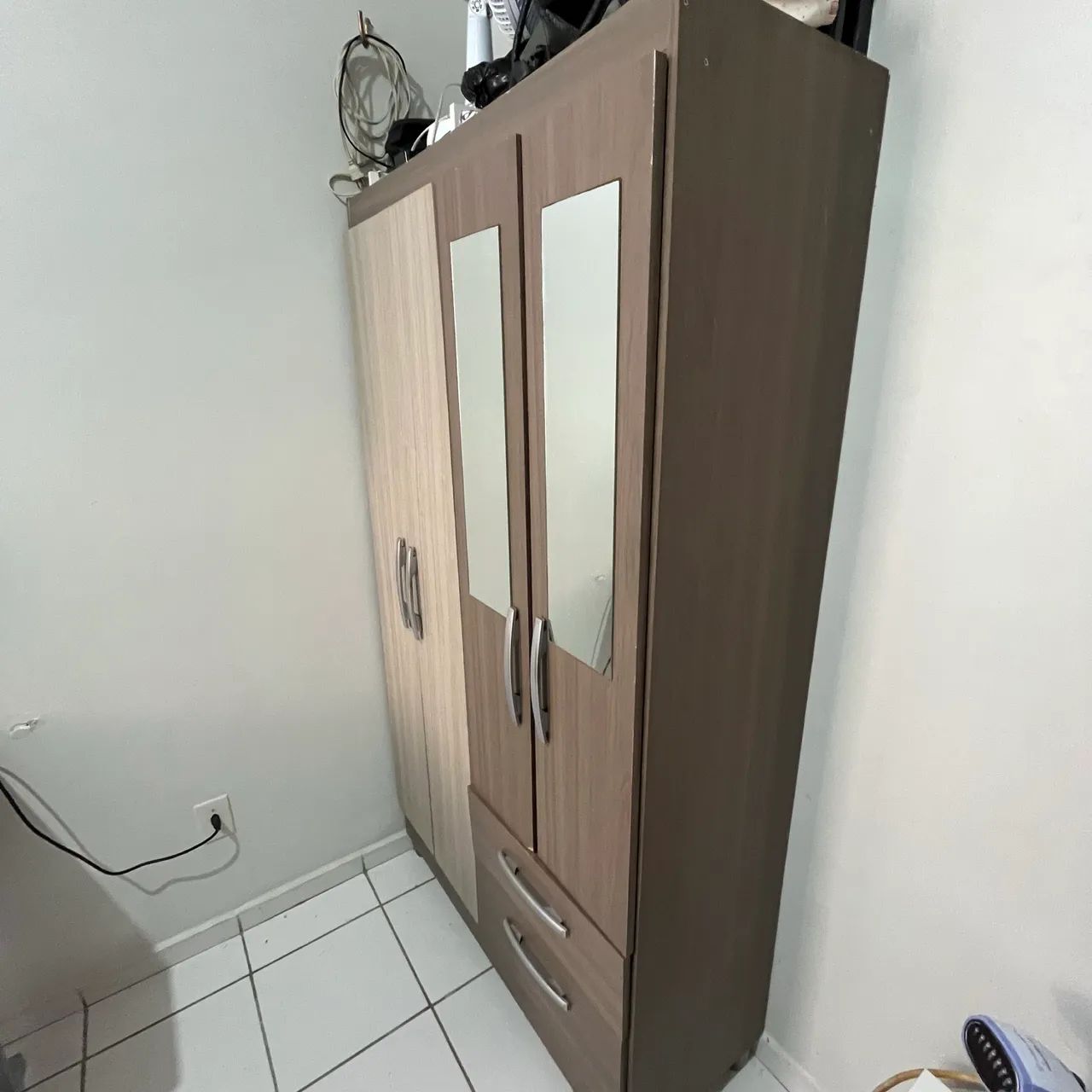 Guarda roupa 100x40x180 cm - Foto 3