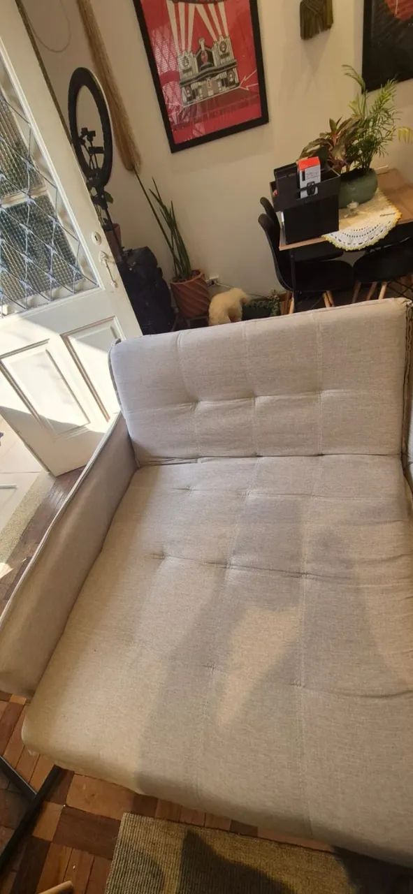 Sofá Retrátil e Reclinável de 2 Módulos "Sem Caixa" (Estilo Cama / Slim) - Foto 2