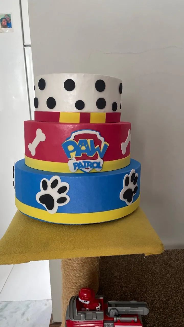 Bolo Fake Patrulha Canina