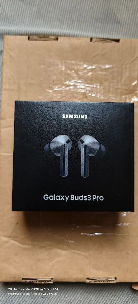 Fones de ouvido sem fio Galaxy Buds3 Pro Graphite, Ai