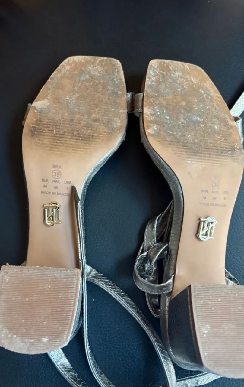 Sandália UZA SHOES 38 - Foto 2