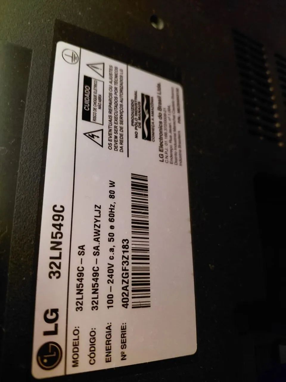 Tv LG 32 pol - Foto 5