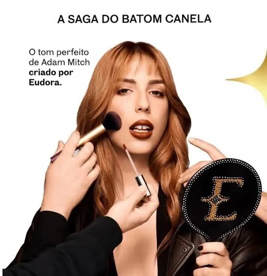 Batom Líquido Matte Supreme Canela Adam Mitch e Eudora Make 4ml - Foto 4
