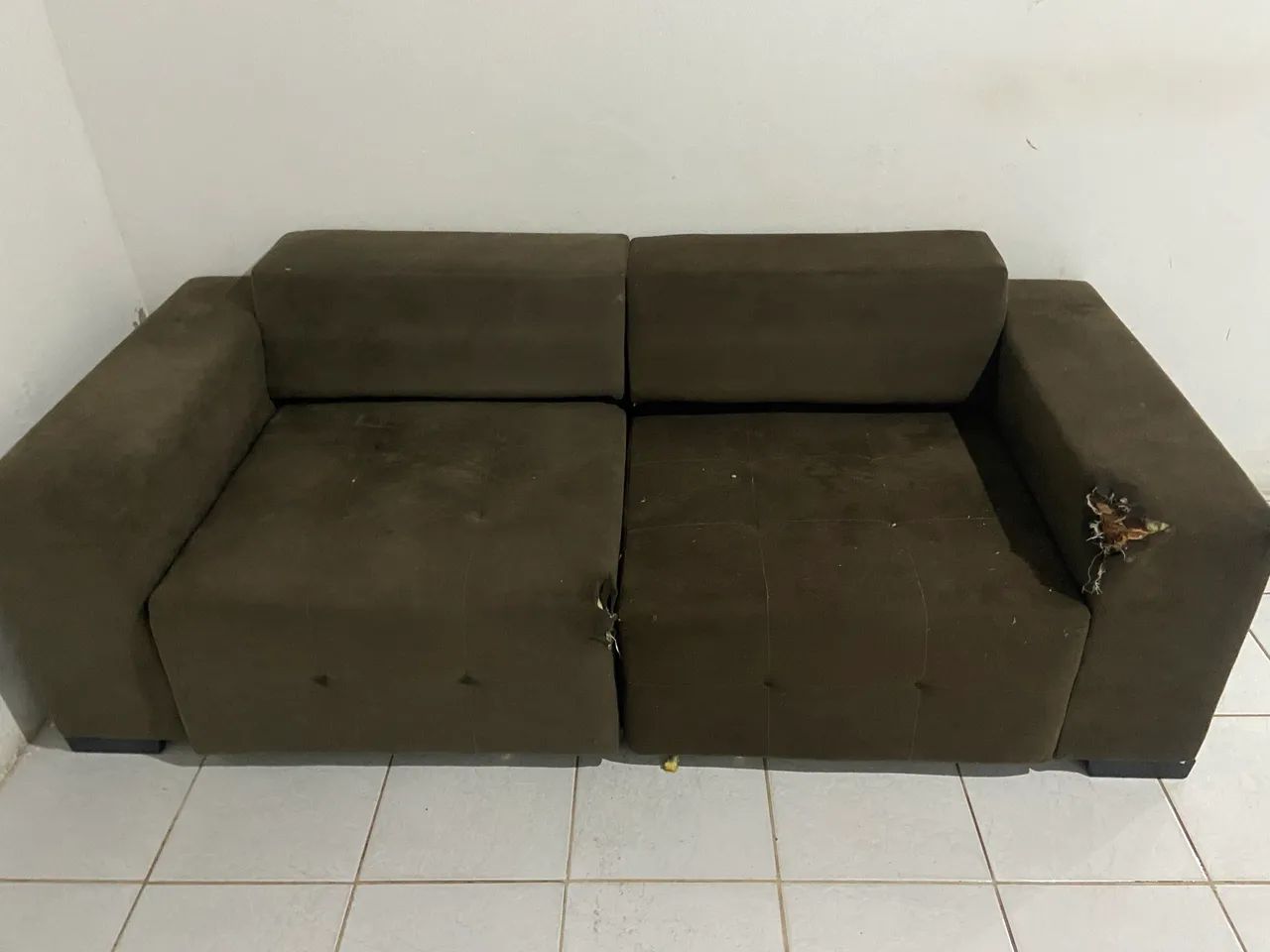 Vendo sofá usado 