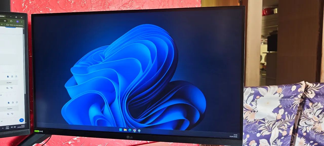 Monitor LG ultragear 180hz 27 polegadas - semi-novo  - Foto 2