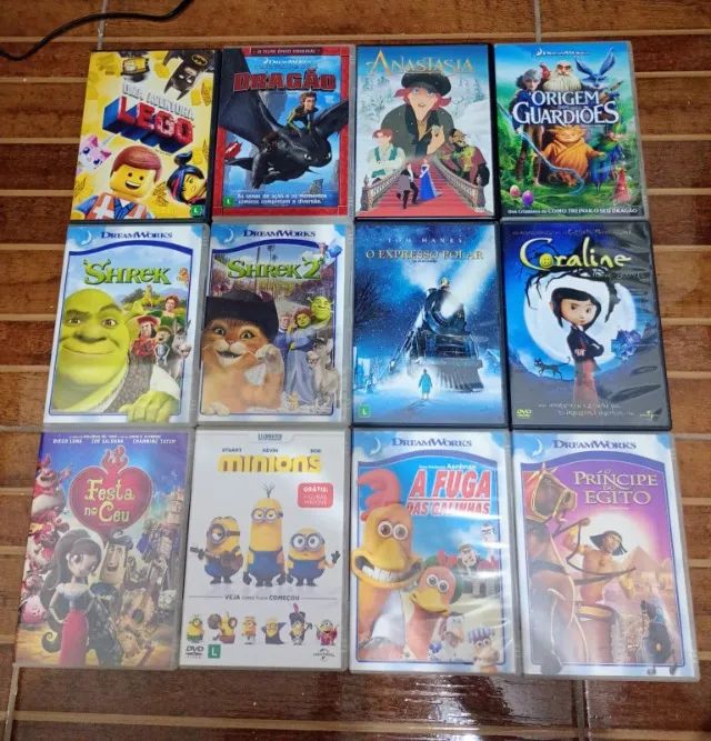 12 DVDS Animações Infantis - Títulos Variados  - Foto 2
