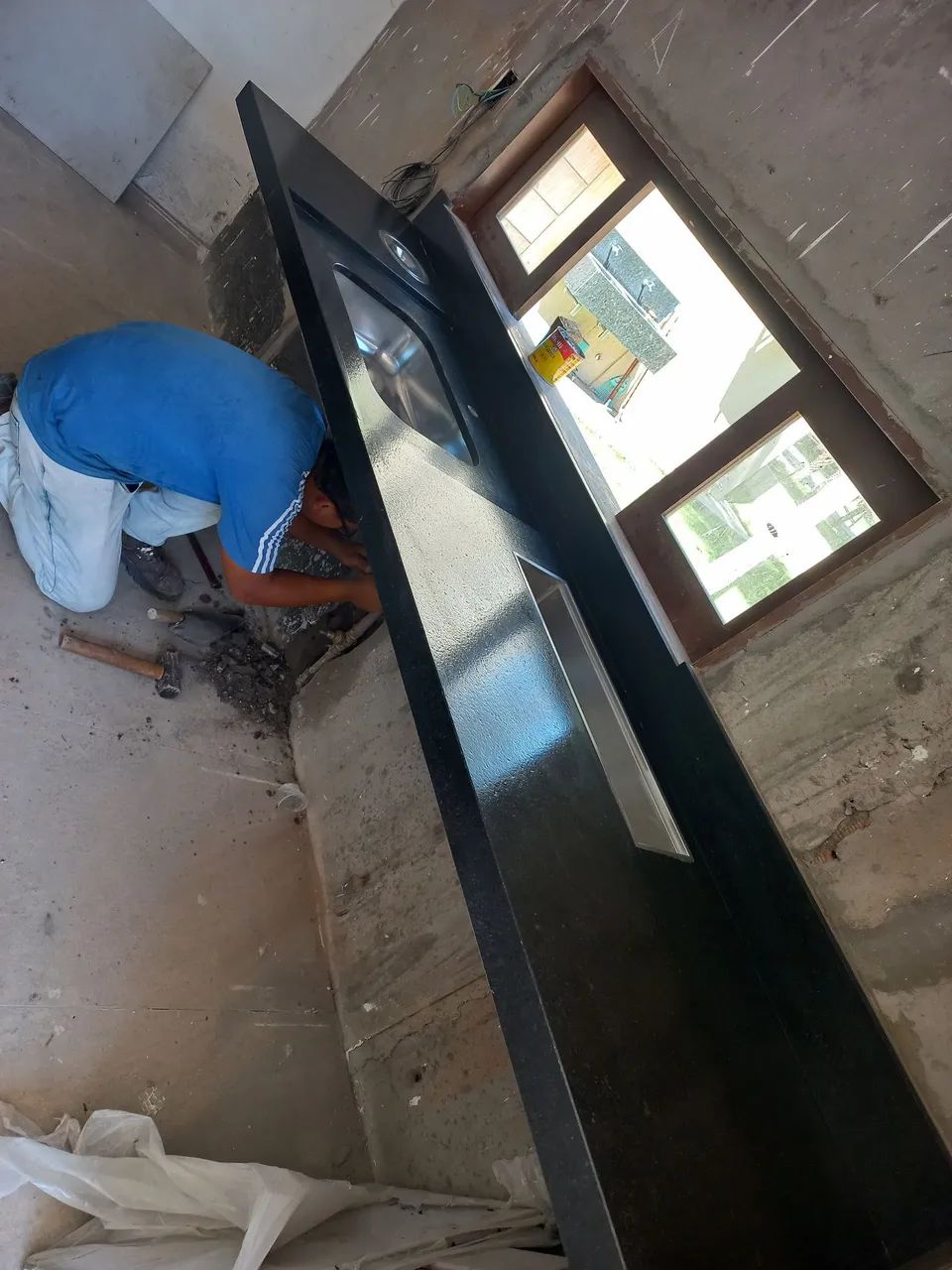 Bancadas em mármore 