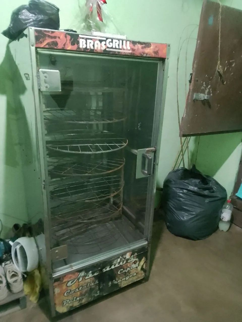 Máquina de assar frango e carnes  - Foto 3